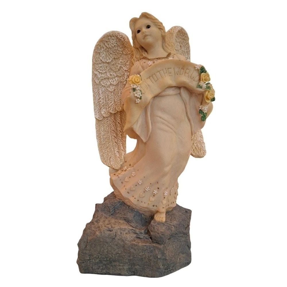 United Design Angels Collection Joy to the World Figurine AA-016 Cream 1992 USA